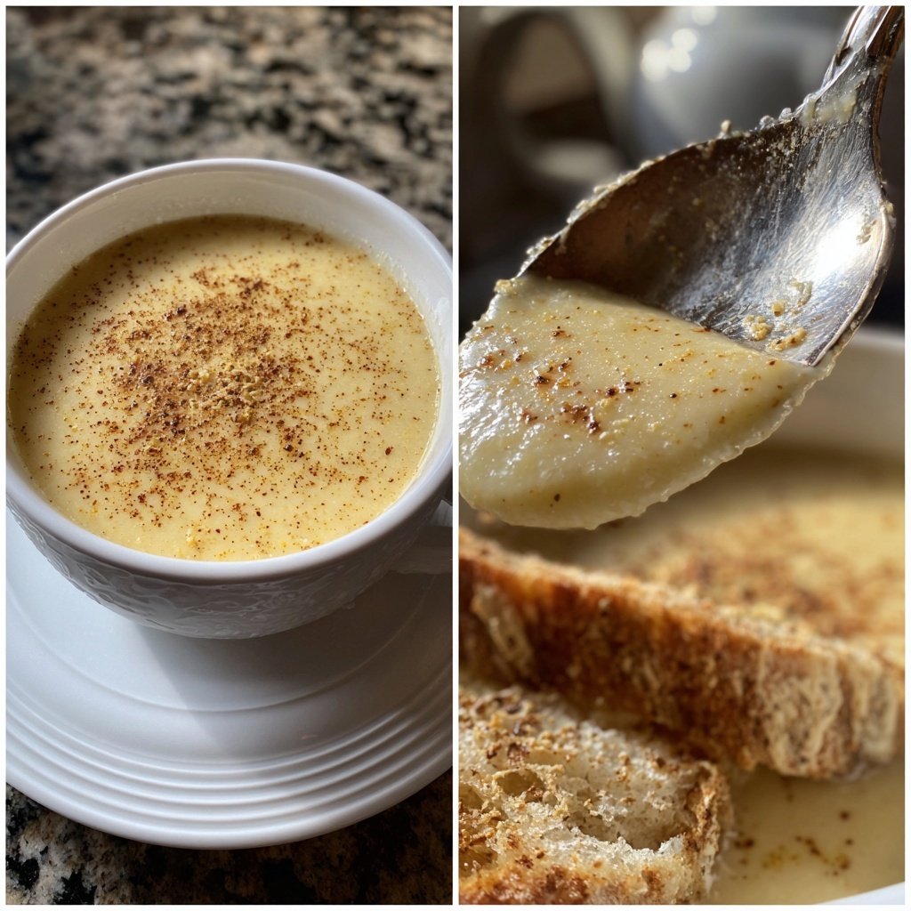 Blumenkohlsuppe mit Muskat