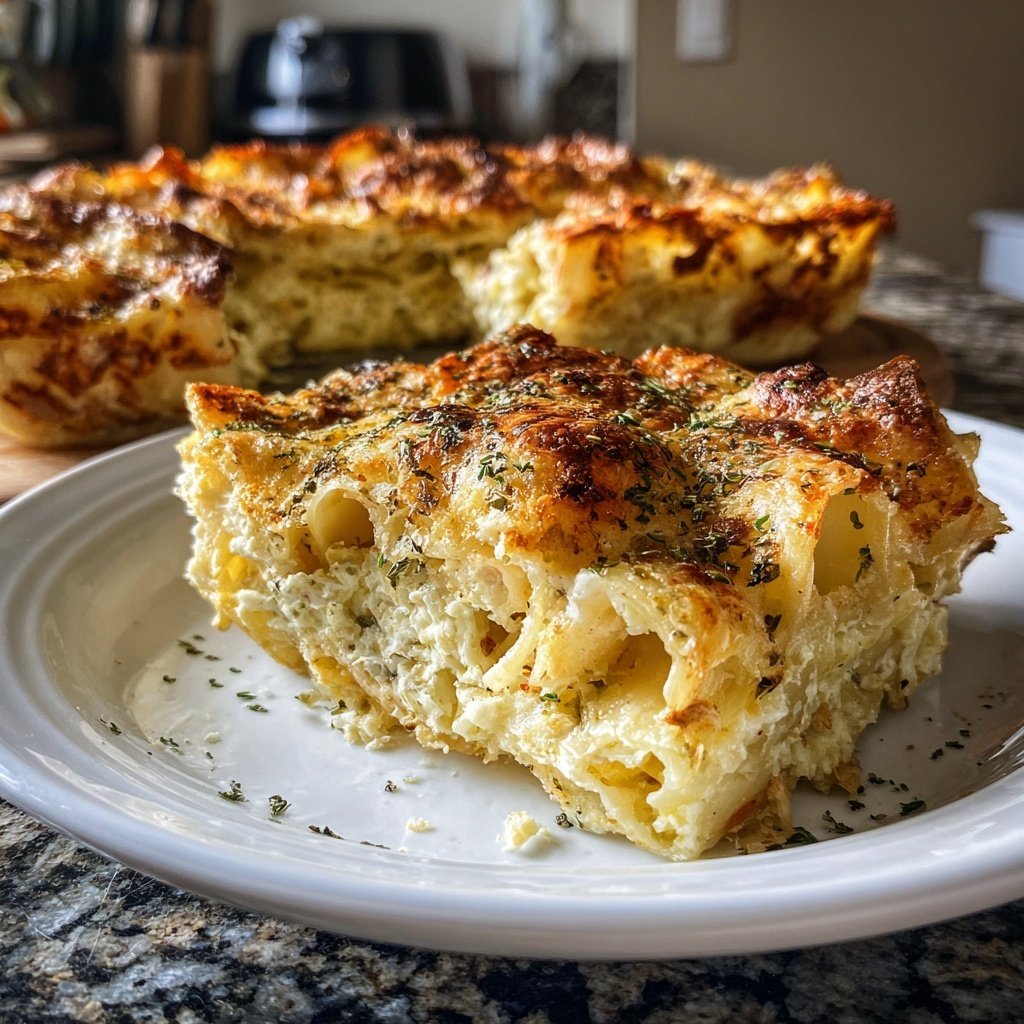 Nudelauflauf mit Ricotta