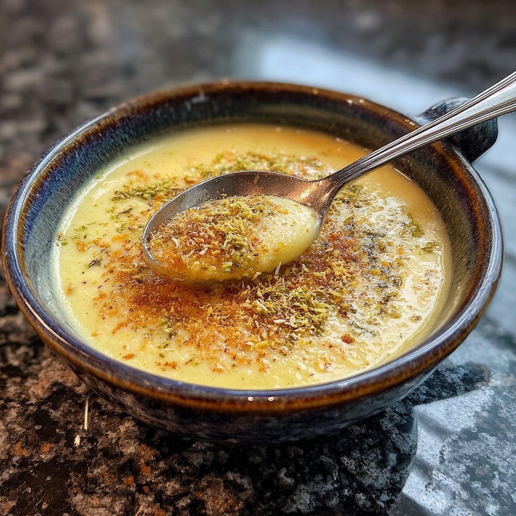 Blumenkohl Suppe Mit Muskat