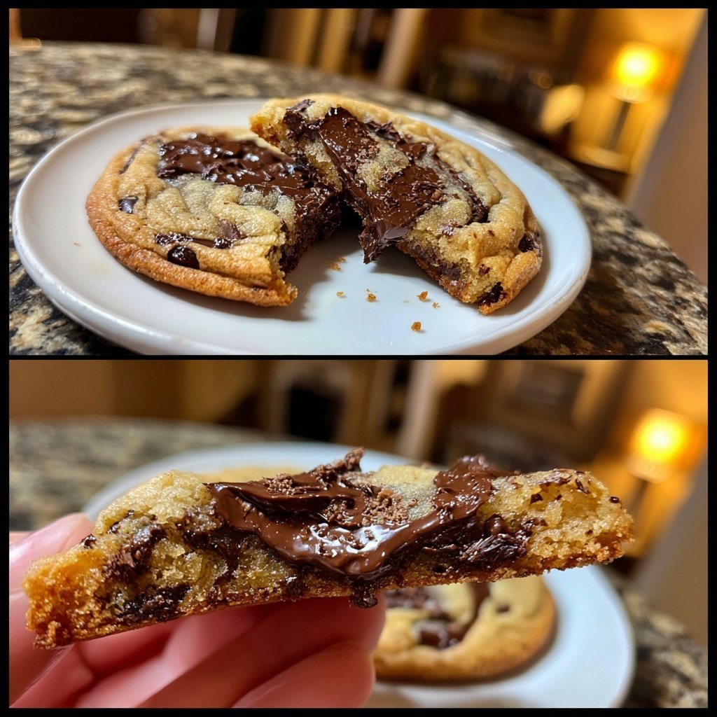 Cookies mit dunkler Schokolade