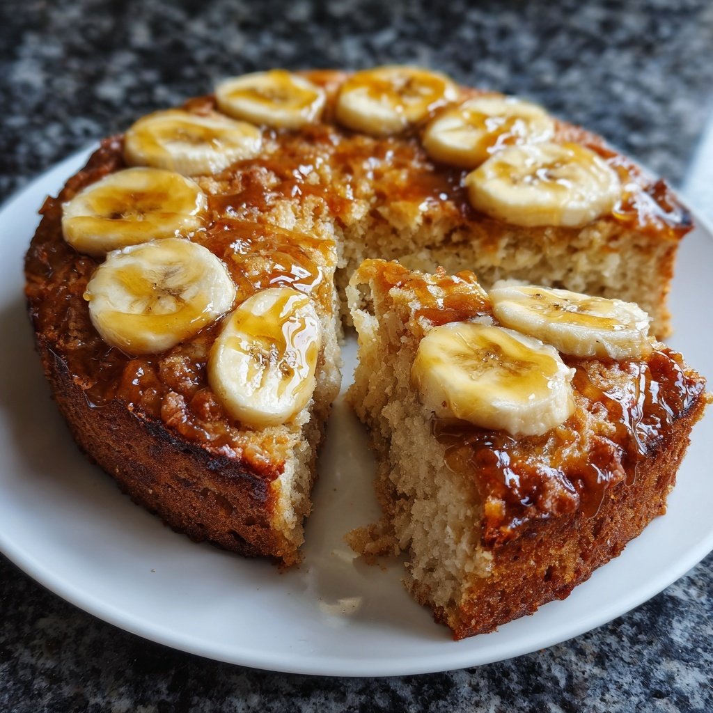 Bananenkuchen mit Öl