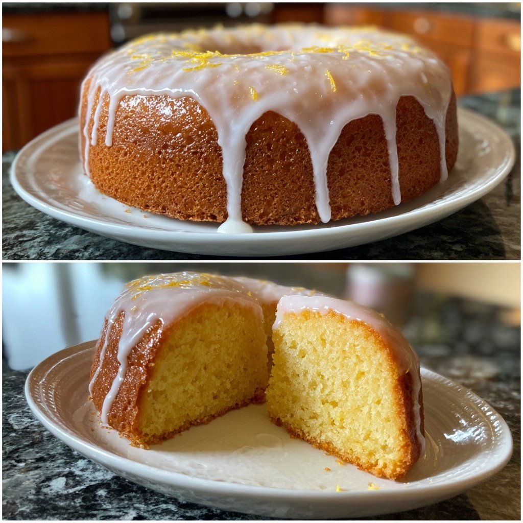 Zitronenkuchen ohne Ei